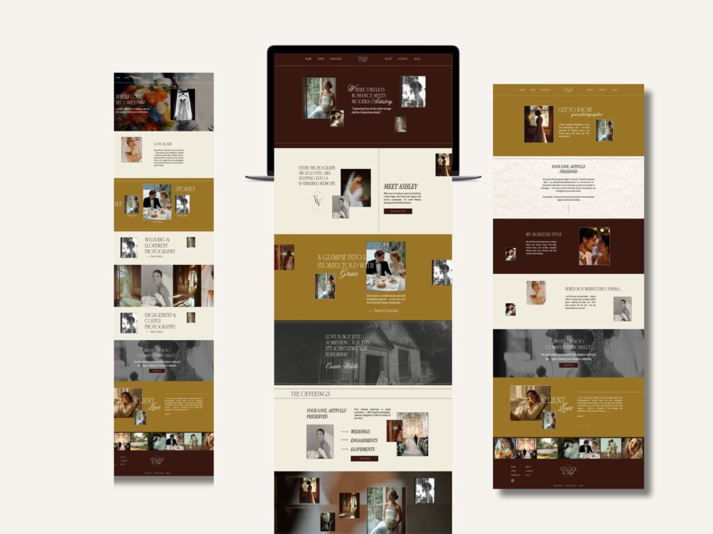 Affordable Web Design for Your Wedding Photography Business